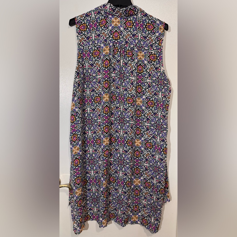 Spense Floral Sleeveless Blouse - Multicolor - Picture 2 of 7